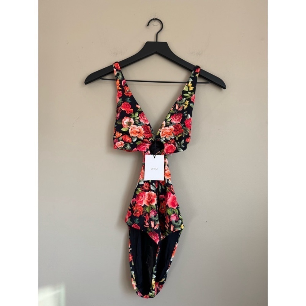 New Onia One-Piece Swimsuit In Eden Floral — image 3 of 3